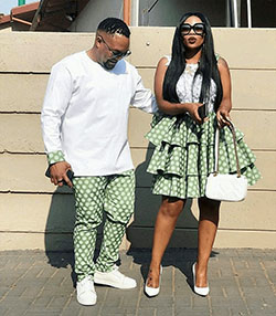 Modern african attire for couples: dinner outfits,  African Dresses,  Kitenge Couple Outfits  