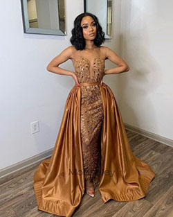 Celebrities ideas for brown evening dress, Evening gown: Cocktail Dresses,  Evening gown,  Aso ebi,  Maxi dress,  Prom outfits,  Formal wear  
