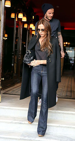 Choice of today jean bootcut style, Victoria Beckham: Wide-Leg Jeans,  Slim-Fit Pants,  Victoria Beckham,  Bootcut Jeans,  Cool Fashion  