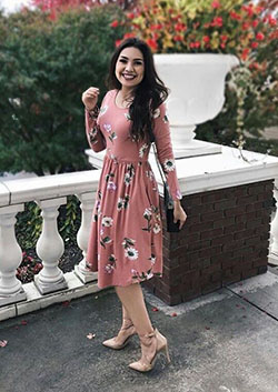 Casual Floral Dresses Ideas For Girls: Floral Dresses  