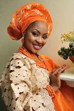 Aso Oke hat Nigerian Dresses For Nigerian Brides, Head tie: Hairstyle Ideas,  Aso Oke,  Nigerian Dresses  