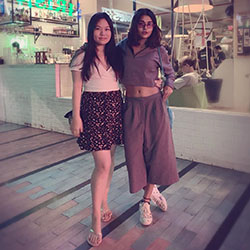 Cute Sakshi Pradhan With Friend: Beautiful Girls,  Hot Instagram Models  