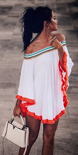 Vestidos de manta outfits, Casual wear: Casual Outfits,  Beach outfit  