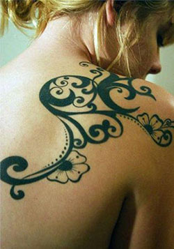 Tribal shoulder tattoo designs for women: Tattoo Ideas  