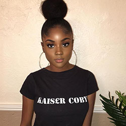 Dark skin mixed girl: Lace wig,  Dark skin,  Crochet braids,  Hot Instagram Teens  