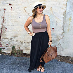 Tops To Wear With Maxi Skirts: Skirt Outfits  