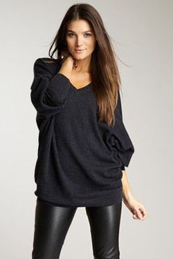 Black leather leggings outfit sweater: Artificial leather,  Cashmere wool,  Legging Outfits,  Leather clothing,  Leather Leggings  
