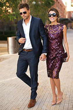 Semi Formal Couple Outfits, Formal wear, Casual wear: Wedding dress,  couple outfits,  Formal wear,  Casual Outfits  