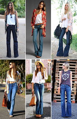 Womens active wear usar pantalones acampanados, PANTALON BOTA ANCHA: Wide-Leg Jeans,  Bootcut Jeans,  Denim Outfits  