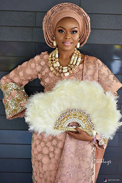 Classic glamorous nigeria traditional wedding, Wedding dress: Wedding dress,  Wedding cake,  Nigerian Dresses  