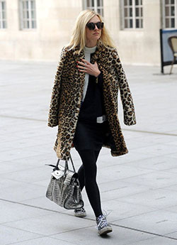 Fearne cotton leopard print, Animal print: Fur clothing,  Animal print,  Jacket Outfits  