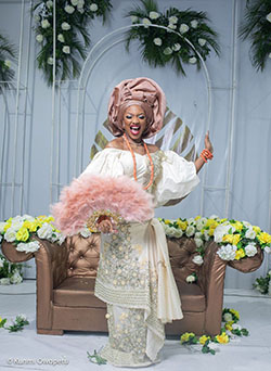 Nigerian Dresses For Nigerian Brides, Floral design, Flower bouquet: Flower Bouquet,  Floral design,  Igbo people,  Nigerian Dresses  