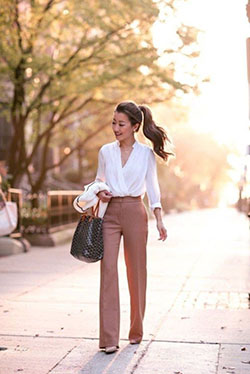 stylish business casual