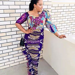 Ankara Gown Styles, African wax prints, African Dress: African Dresses,  Aso ebi,  Short Dresses,  Hairstyle Ideas,  Ankara Outfits,  Ankara Gowns  