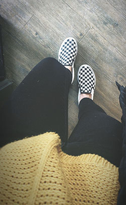 Black And White Checkered Vans Outfits: vans outfits  