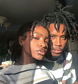 Black couple relationship aesthetic, Interpersonal relationship: Black people,  Dark skin,  Cute Couples  