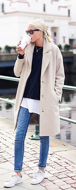 Blonde girls outfit ideas tomboy style, Street fashion: Street Style,  winter outfits,  Casual Outfits  