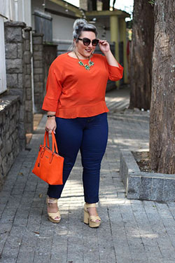 Outfit casual para gorditas Outfits: Plus size outfit  