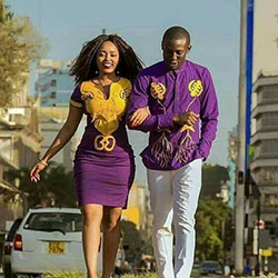 Divine tips for african couple designs, African wax prints: Matching Couple Outfits  
