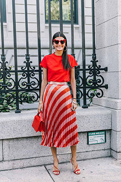 Outfit With Pleated Skirts, About You, Jenny.gr: Skirt Outfits,  Full plaid,  Pleated Skirt  