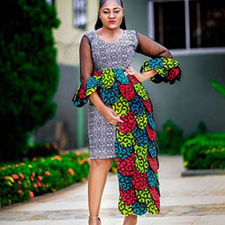 Clothing to see fashion model, African wax prints: Cocktail Dresses,  Evening gown,  African Dresses,  Aso ebi,  Kente cloth,  Ankara Outfits  