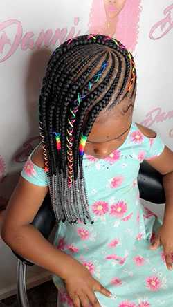 Braid little girl hairstyles, Princess Hairstyles: Hairstyle Ideas,  Black hair,  Princess Hairstyles,  Box Braids Hairstyle,  kids hairstyles  