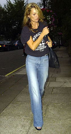 Kate moss chloe jeans, Kate Moss: Wide-Leg Jeans,  Kate Moss,  Naomi Campbell,  Bootcut Jeans  