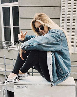 Vans slip on outfit, Casual wear: winter outfits,  vans outfits  
