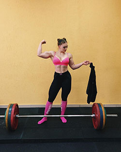 Julia vins muscle barbie: Fitness Model,  Eva Andressa,  Julia Vins  