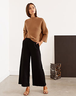 Casual Culottes Outfit For Girls: Culottes Outfit  
