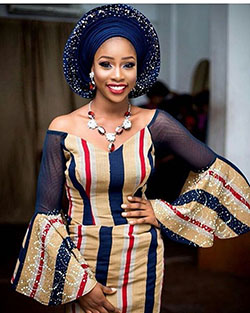 Best tips for aso oke dress, Aso Oke hat: African Dresses,  Aso ebi,  Ankara Dresses,  Hairstyle Ideas,  Aso Oke  