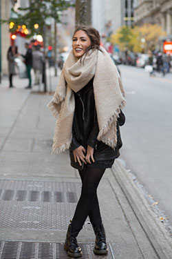 Worth seeing pictures of big winter scarf, Street fashion: winter outfits,  Fashion accessory,  Scarves Outfits  