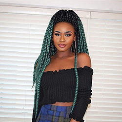 Hot Ebony Teen, Artificial hair integrations, Black hair: Hairstyle Ideas,  Crochet braids,  Box braids,  Synthetic dreads,  French braid,  Black hair,  Hot Instagram Teens  
