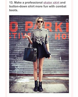 Jessica hart street style, Jessica Hart: Combat boot,  Jessica Hart,  Boot Outfits  