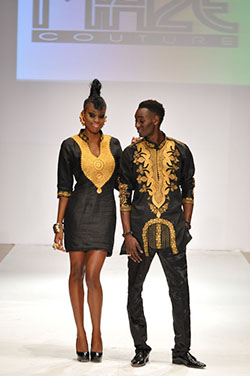 Find out the african dashiki, African wax prints: Wedding dress,  African Dresses,  Folk costume,  Matching Couple Outfits  