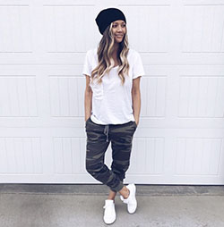 Jogger Outfit Ideas For Girls, Slim-fit pants, z supply: Slim-Fit Pants,  Boot Outfits,  Petite size,  Casual Outfits,  Jogger Outfits  