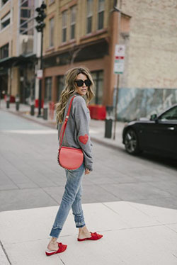 Outfit Ideas For Valentine's Day, Casual wear, Casual Friday: fashion blogger,  Casual Friday,  Casual Outfits  