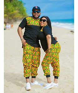 Ankara styles for couples, Fashion design: Fashion photography,  Matching Couple Outfits  