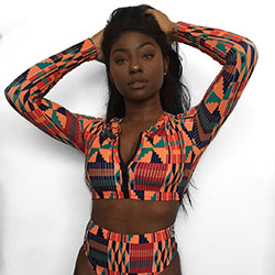 Elegant & stylish fashion model, African wax prints: Hot Instagram Teens  
