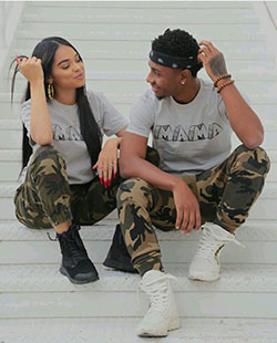 Cute matching outfits for couples: couple outfits  