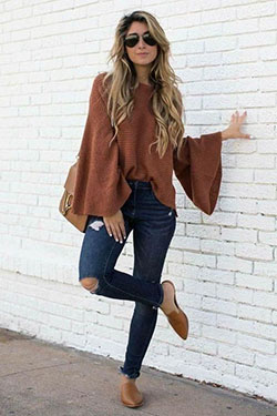 Casual wear For Women, Jean jacket: Mom jeans,  Fall Outfits,  Casual Outfits  
