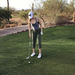 Paige Spiranac Instagram, Pitch and putt, The First Tee: Professional golfer  