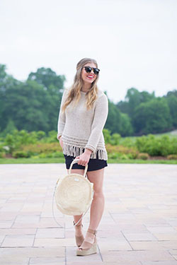 Outfits With Black Shorts Style: Black Shorts  