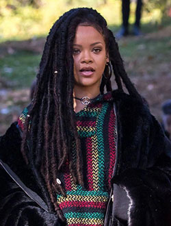 Latest and crazy rihanna dreads, Artificial hair integrations: Logan Browning,  Rihanna Best Looks  