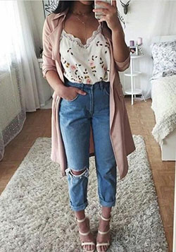 Best style of cute spring outfits, Casual wear: Spring Outfits,  Street Style,  Casual Outfits  