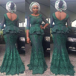 Peplum long dress plus size: Evening gown,  African Dresses,  Bridesmaid dress,  Clothing Ideas,  Aso ebi,  Formal wear,  Kaba Styles  