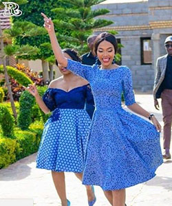 Brilliant ideas for shweshwe dress, African wax prints: African Dresses,  Bridesmaid dress,  Aso ebi,  Seshoeshoe Outfits  