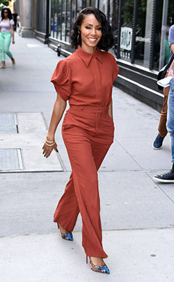 Jada pinkett smith outfits, Casual wear: Smart casual,  Business casual,  Office Outfit,  Will Smith,  Casual Outfits  