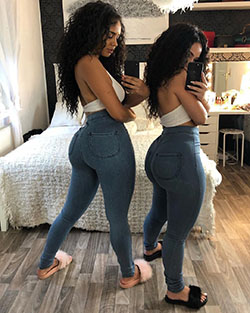 Get this look tiffanie ray, Old Town Road: Jeans Outfit,  Fashion Nova  