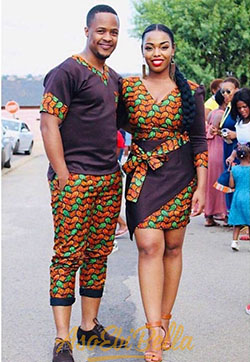 Perfect combination of regodise instagram, Aso ebi: Aso ebi,  Kitenge Couple Outfits  